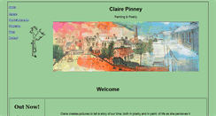Desktop Screenshot of clairepinney.co.uk